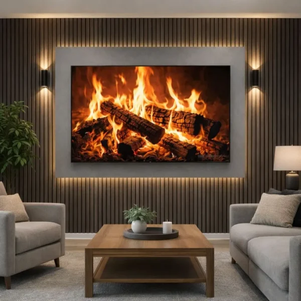 Askar TV Feature Wall- Minimal Media Wall Set